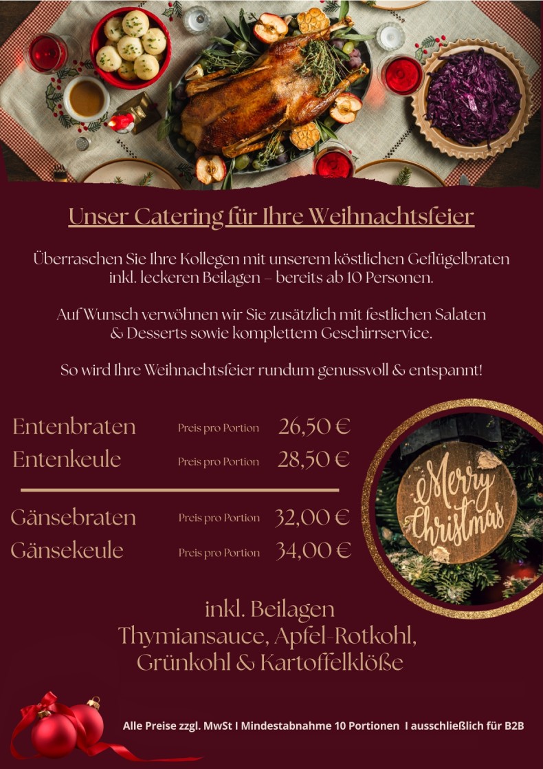 Weihnachtsangebot B2B
